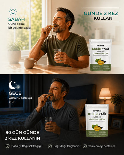 Kekik & Çörek Otu Yağı Kapsülü